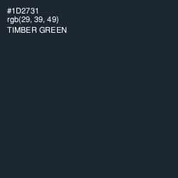 #1D2731 - Timber Green Color Image